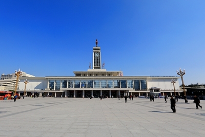 High-Speed Rail Advertising at Changsha Railway Station